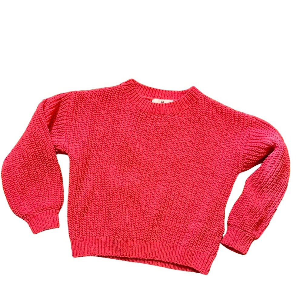 H&M girls sweater 💗 like new! Worn once or twice.